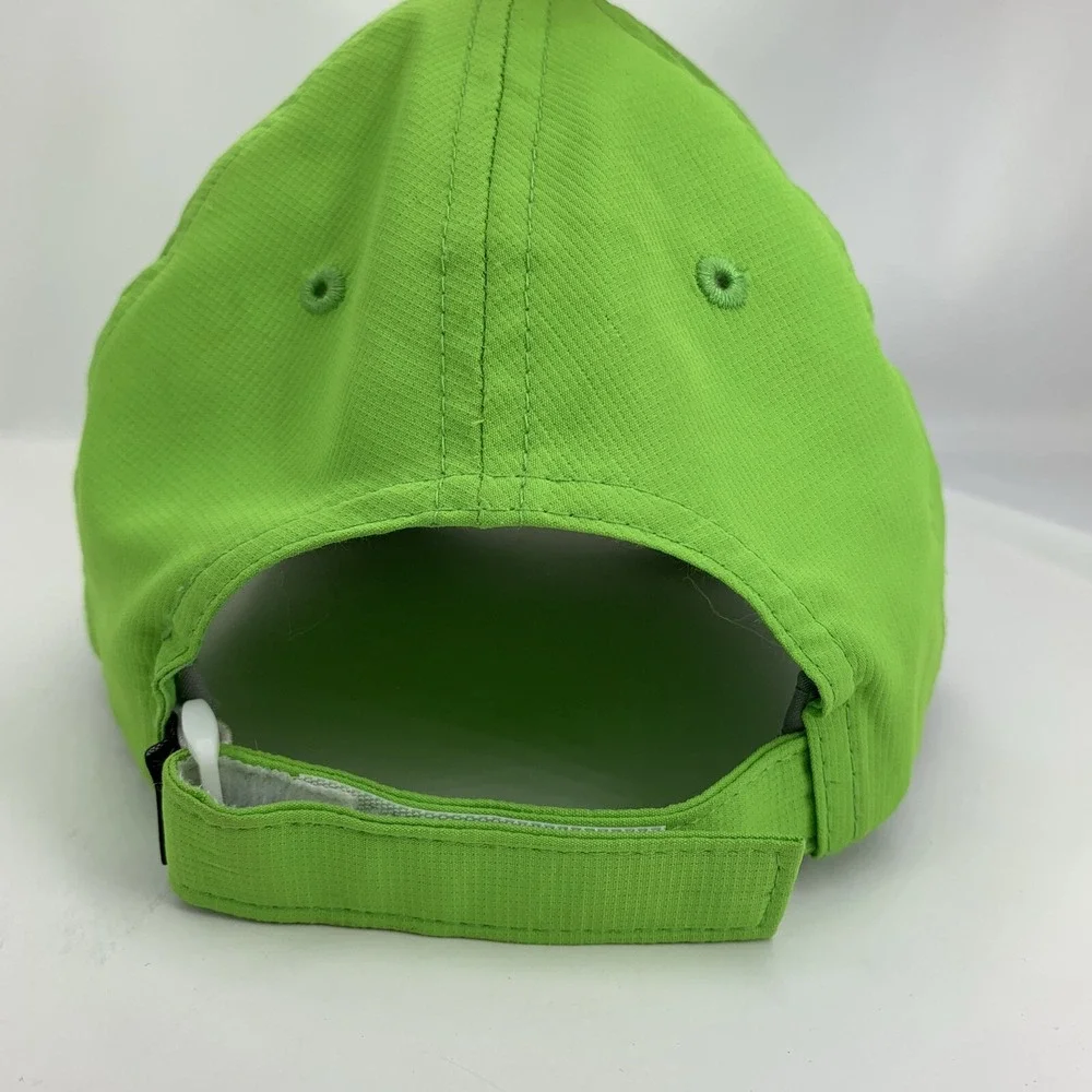 Oak Tree Country Club Hat Junior Fit Bright Green Imperial Oklahoma Golf Cap